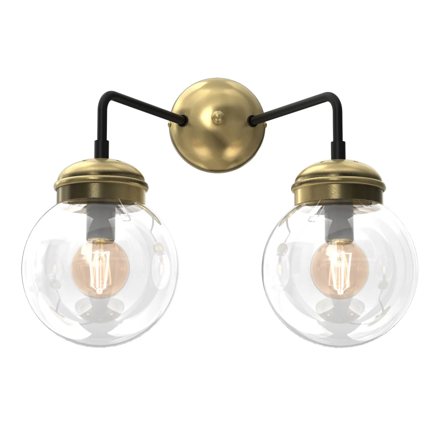 Sklep Kaja kinkiet ścienny, dwa źródła światła LX 1888 z serii HYDRO | Kaja