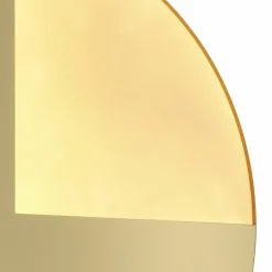 Sklep Kaja Złoty kinkiet, ledowe koło, moc 12W MOD320WL-L12BS3K z serii JUPITER