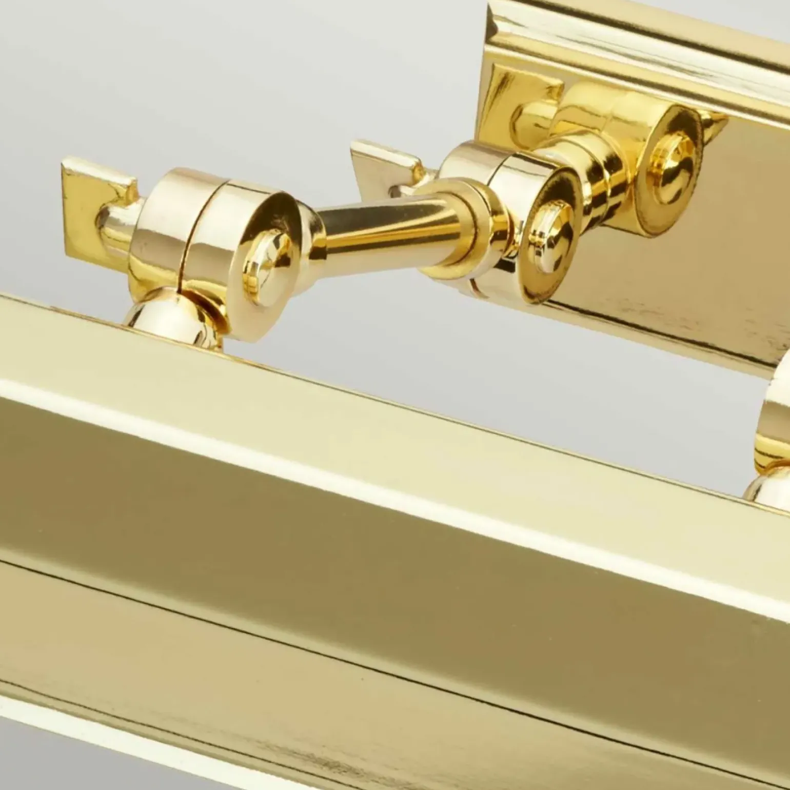 Sklep Kaja Złoty kinkiet obrazowy, ruchomy CHAWTON-PLM-PB z serii CHAWTON