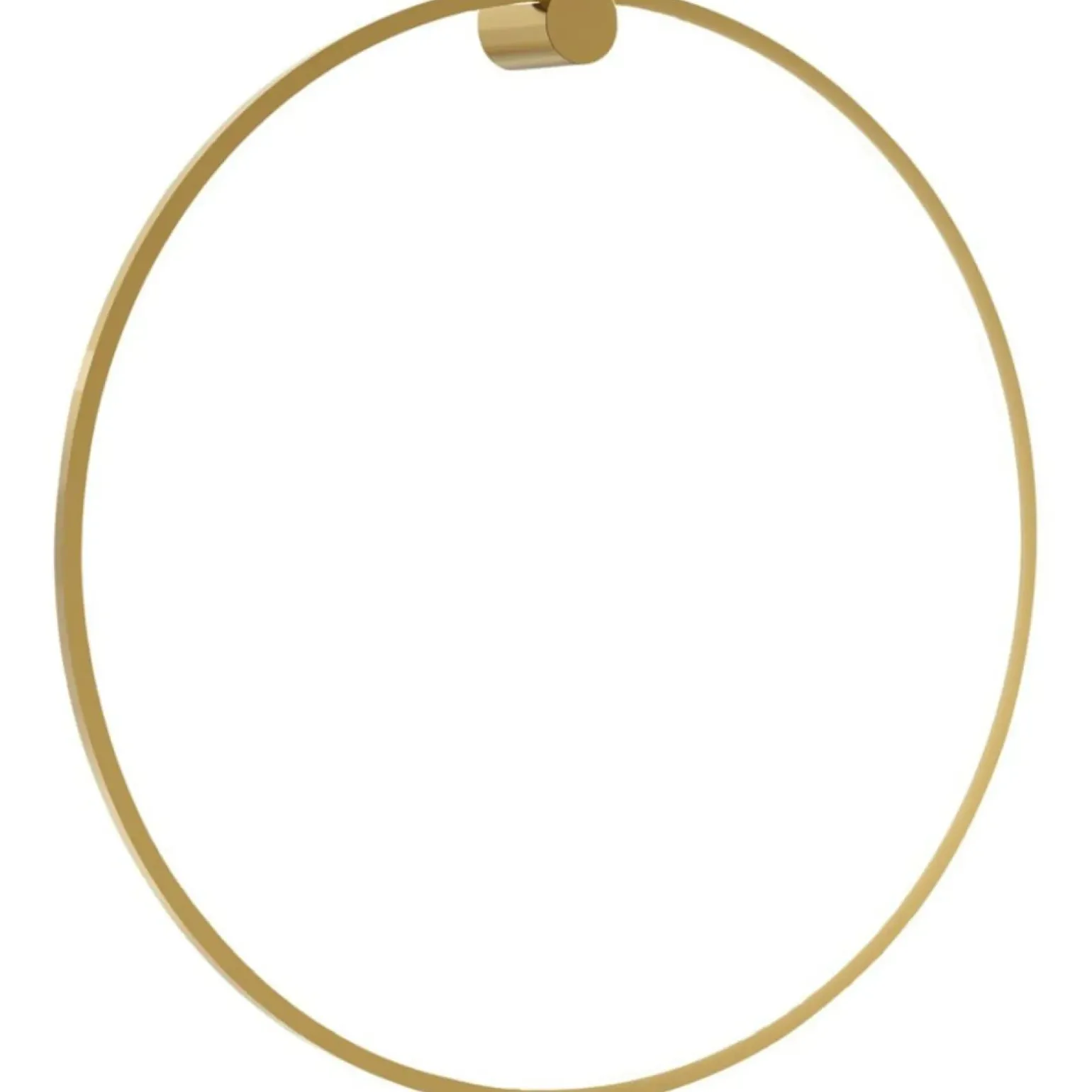 Sklep Kaja Złoty kinkiet z ochroną IP44, wbudowany LED ML8853 z serii SATURNO | Kaja Oświet