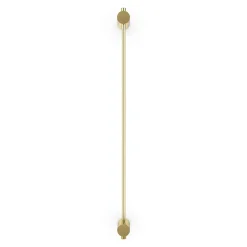 Sklep Kaja Złoty kinkiet, zintegrowany LED MOD413WL-L8G3K z serii ROTTA | Kaja