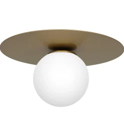 Sklep Kaja plafon, lampa sufitowa z białym kloszem LX 3309 z serii FLAT