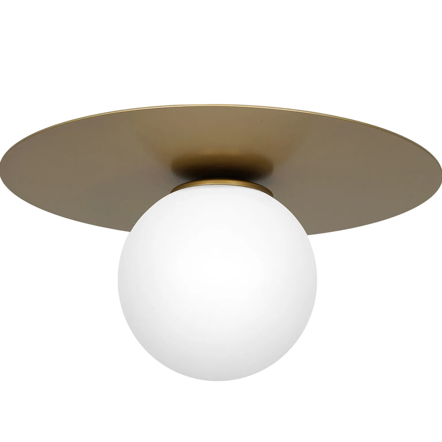 Sklep Kaja plafon, lampa sufitowa z białym kloszem LX 3309 z serii FLAT