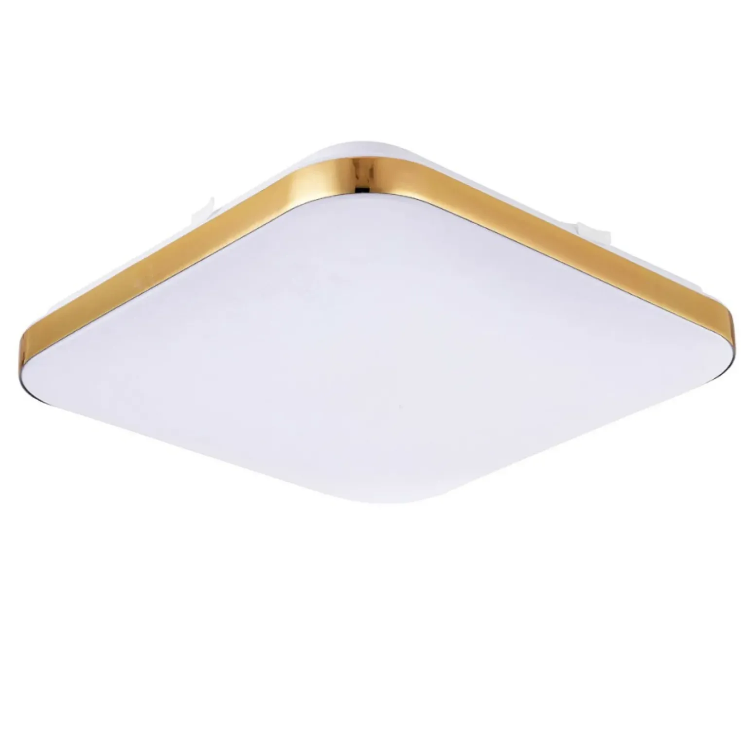 Sklep Kaja Złoty plafon LED barwa neutralna LP-335/1C M 4GD SQUARE – BABILON