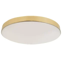 Sklep Kaja Złoty plafon sufitowy, zintegrowany LED ML7790 z serii MAYA | Kaja Oświetlenie