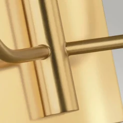 Sklep Kaja Złoty, podwójny kinkiet z abażurami FE-BRIANNA2-BB z serii BRIANNA