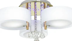 New Złoty żyrandol z LEDami i funkcją sleep DRS8006/5 TR GL | Kaja Żyrandole Nowoczesne