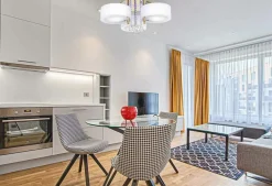 New Złoty żyrandol z LEDami i funkcją sleep DRS8006/5 TR GL | Kaja Żyrandole Nowoczesne