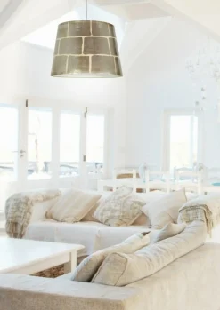 Sklep Kaja Abażurowa lampa srebrna cegła 31-32331 AMERICANO | Kaja Oświetlenie