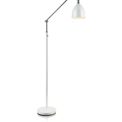 Sklep Kaja Biała lampa podłogowa idealna do czytania 105022 | Kaja Oświetlenie