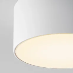 Sklep Kaja Biała lampa sufitowa zewnętrzna LED O430CL-L15W3K z serii ZON IP
