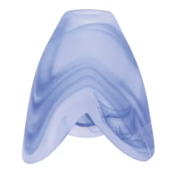 Sklep Kaja Biało-niebieski klosz, stożek K-HP-LX-084 NIEBIESKI MAZ KLOSZ