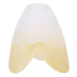 Sklep Kaja Biało-żółty klosz matowy K-HP-LX-084 ŻÓŁTY MAZ KLOSZ