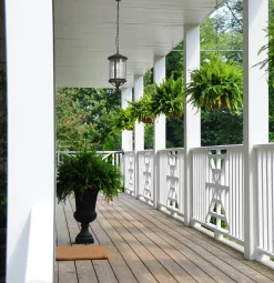 Sklep Kaja Czarna lampa wisząca do oświetlenia tarasu K-8221 z serii MIAMI