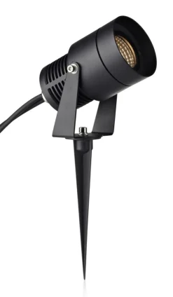 Sklep Kaja Czarny reflektor z regulowanym kątem świecenia, system GARDEN24 106930