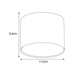 Sklep Kaja spot do każdego wnętrza, gwint GU10 AR111 K-5132
