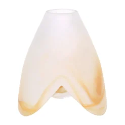 Sklep Kaja Gustowny klosz, dwukolorowy, na E14 K-HP-LX-084 BRĄZ MAZ KLOSZ