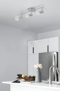 Sklep Kaja Kinkiet z kryształowymi kloszami K-C9590B/3 ALPINA | Kaja Oświetlenie