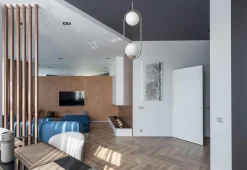 Sklep Kaja Lampa wisząca na dwie żarówki, złoty kolor K-5392 z serii RITUS