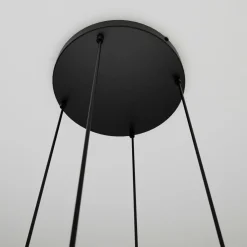 Best Lampa wisząca na okrągłej podsufitce 714/4PREM | Kaja Oświetlenie Żyrandole Nowoczesne