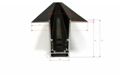 Sklep Kaja 1m prowadnica podtynkowa do szyny AZ4863 ALFA MAGNETIC52 48V GIPS1