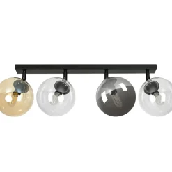 Outlet Regulowana lampa sufitowa z kolorowymi kloszami 779/4 | Kaja Żyrandole Nowoczesne