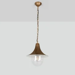 Sklep Kaja Wisząca lampa zewnętrzna, lampion K-8126 CZ/ZŁ BOSTON | Kaja