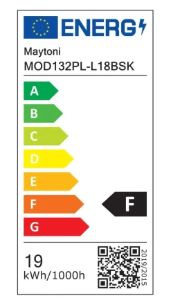 New Złota lampa wisząca, trzy zwisy MOD132PL-L18BSK z serii CASCADE Żyrandole Nowoczesne
